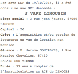 j vape limousin
